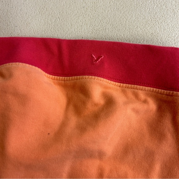 Y2K American Eagle Outfitters Red and Orange Tube Top - Size M - Picture 2 of 3